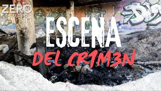 ENCONTRAMOS ESCENA DEL CR1MEN en antigua estación del tren #miedo #exploracion