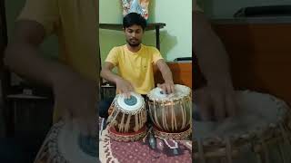 Tintal azrara kayda...@play on tabla