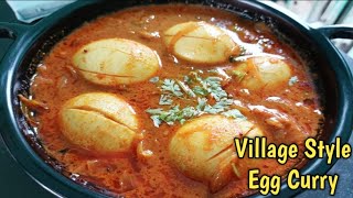 #Village Style Egg Curry #shorts#youtubeshorts