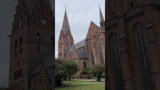 Red Brick Gothic Church In Malmö, Sweden. #stpeterschurch  #malmo #2024 @oceancityunicorn