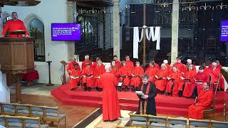 The Liturgy of Good Friday, including the singing of the Passion of our Lord, according to Mark.