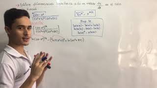 Diferenciacion Logaritmica (4) DERIVADA