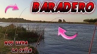 SI TE DORMIS TE LLEVAN LA CAÑA..PESCA EN BARADERO