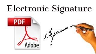 [Hindi] How to Create Electronic Signature in pdf using Adobe Sign and Fill app ?