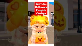 BERRY AVE HALLOWEEN UPDATE PUMPKIN CARRIAGE IN...#berryave #berryavenueupdate #berryavenuecodes