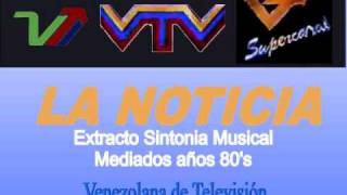 Extracto Sintonia "La Noticia" (VTV / 1984-1988)