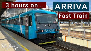 TRIP REPORT | Arriva Fast Train | České Budějovice to Prague | Duewag diesel unit