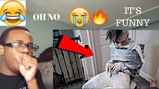 HE GOT REVENGE!!! 😳😨 CRAZY HUSBAND DESTROYS WIFE MAKEUP PRANK!!