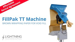 fastest sustainable void fill solution - FillPak TT machine