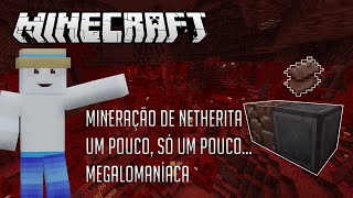 Mineração GIGANTE de NETHERITA - Minecraft Utopia #14