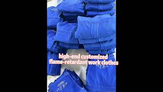 High-end customized flame-retardant work clothes