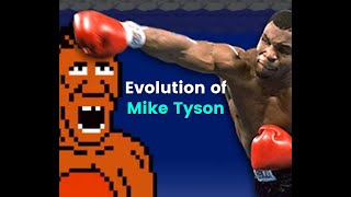 Evolution Of Mike Tyson In Video Games