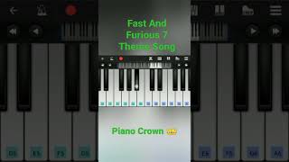 Fast and Furious 7 Theme Song | Piano Crown