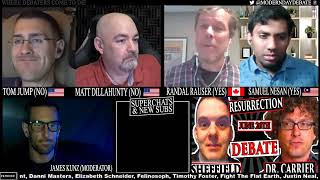 Matt Dillahunty TJump Vs Rauser Nesan  Sufficient Reasons to Believe in God