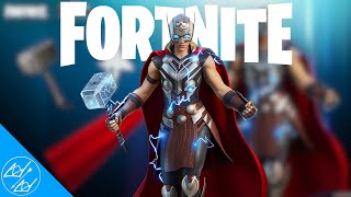 Mighty Thor (Jane Foster) Gameplay - Zero Build Solos || Fortnite: Battle Royale