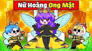 NABEE BẤT NGỜ TRỞ THÀNH NỮ HOÀNG ONG MẬT SIÊU MẠNH TRONG MINECRAFT*NABEE NỮ HOÀNG ONG 🐝👑