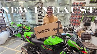 New ZX10R Lete Hi Agle Din Usme 1 lakh New Exhaust Lagwa Diya 🥳