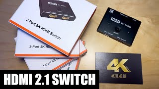 HDMI 2.1 Switch zum Vorteilspreis! Jetzt 4kfilme.de unterstützen!