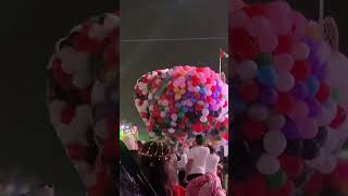 Dispatching balloons at sheikh zayed festival Abu Dhabi UAE 🇦🇪