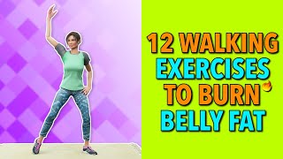 Target Belly Fat Burn with 12 Effective Walking Exercises