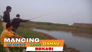 Mancing di spot Liar Danau Bekasi