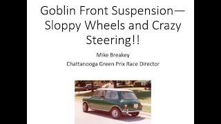 Goblin Loose Wheels and Crazy Steering