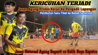 GEGER GEDEN‼️Laga Panas Perebutan Tiket Semifinal Agung Seganti Jasen !! Penonton Bersorak