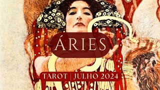 ÁRIES | Seu mês em duas palavras: AMOR & ABUNDÂNCIA | JULHO 2024