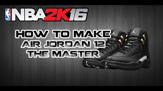 nba 2k16 how to create jordan  master12