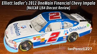 Elliott Sadler’s 2012 OneMain Financial Chevy Impala (NASCAR 1/64 Diecast Review)