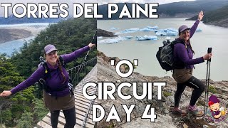 Day 4- Torres Del Paine O Circuit | Bad Weather John Gardener Pass Crossing, Slippery Mud & a Burger