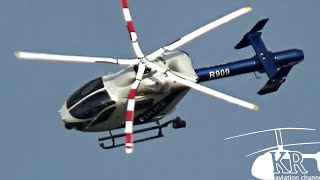 Police helicopter take off and low pass at Budaörs Airshow 2018