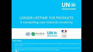 Webinar: Longer Lifetime for Products - A Compelling Case Towards Circularity