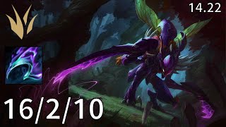 Kha'Zix Jungle vs Evelynn - EUW Master | Patch 14.22