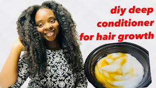 DIY Deep Conditioner for Hair Growth | Natural Hair Growth