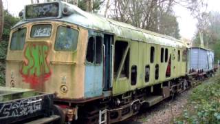 25244 (D7594) Kent & East Sussex Railway Abandoned ? or waiting restoration for 10 years