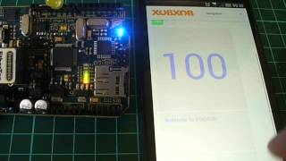 Testing XOBXOB with Arduino