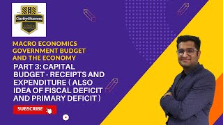 Government Budget | Capital Budget - Capital Receipts & Expenditure | Fiscal & Primary | Part 3