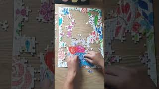 ❤🧩Jigsaw Puzzle Time Lapse❤🧩 #fun #oddlysatisfying #jigsawpuzzle #kittens #puzzlesolving #timelapse