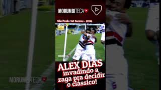 ALEX DIAS, invadindo a defesa pra decidir o clássico!🔴⚪⚫ #golsdosaopaulofc #historiadosãopaulofc