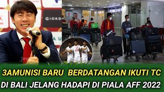 SHINTAEYONG GEMBIRA!! 3 pemain baru berdatangan ada pemain keturunan ikut tc jelang piala AFF 2022