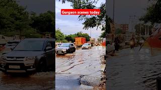 Gurgaon scenes today monsoon time #gurgaon #gurugram #monsoon