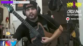 Circle Back - "Terminus" (Guitar Playthrough Live on Twitch)