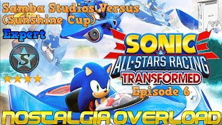 Sonic & All Stars Racing Transformed Ep6│ Expert World Tour: Samba Studios Versus (SC)