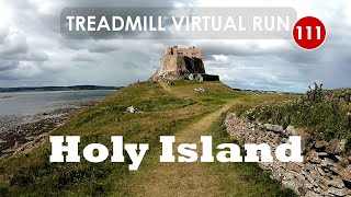 Treadmill Virtual Run 111: Holy Island of Lindisfarne, Northumberland, UK