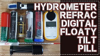 Lets talk about Hydrometers, Refractometers, Plaato, iSpindel, Tilt, Floaty, Floaty 2 and Pills!