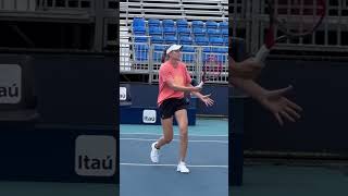 Elena Rybakina practice session at Miami Open