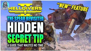 USE The Spear CORRECTLY GUIDE | Helldivers 2 Tips And Tricks