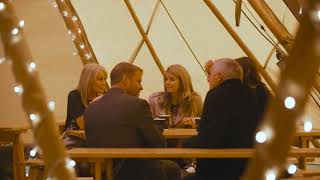 Christmas Party in a Tipi