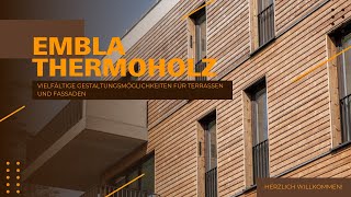 🌍 Nachhaltig Bauen mit Embla Thermoholz - Die Aufzeichnung zum Online-Seminar🌲